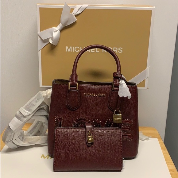 💯new Michael Kors MD Messenger/Slim wallet 💯 - Picture 1 of 8